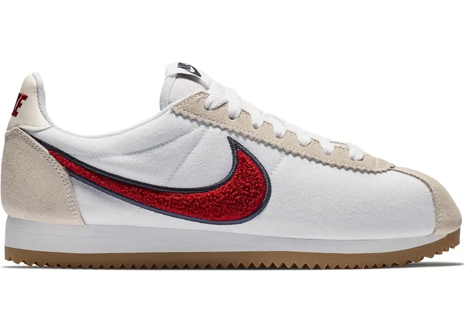 Фото № 1 с приближением к товару «‎Nike Classic Cortez Chenille Swoosh Red Crush »