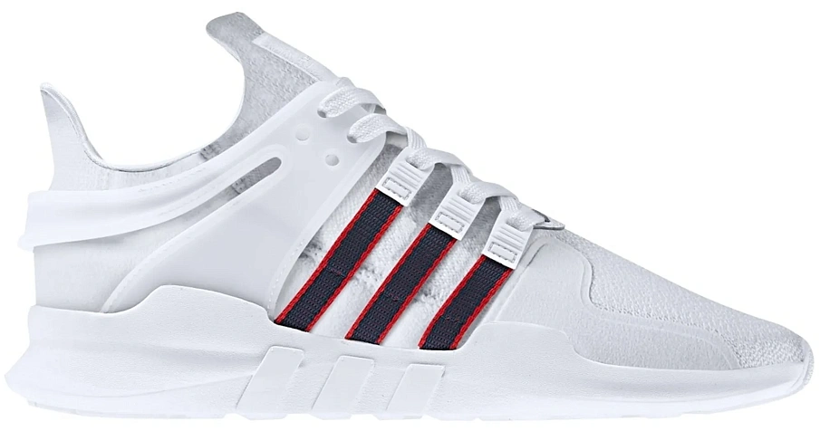 Фото № 1 с приближением к товару «‎adidas EQT Support Adv White Navy Scarlet»