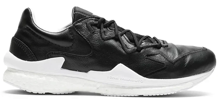 Фото № 1 с приближением к товару «‎adidas Y-3 Adizero Runner Leather Black White»