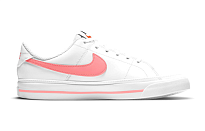 Фото № 2 с приближением к товару «‎Nike Court Legacy GS 'White Sunset Pulse'»
