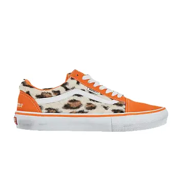 Supreme x Vans Skate Old Skool Leopard Pack - Orange - 1