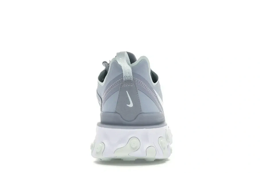 Фото № 4 с приближением к товару «‎Nike React Element 55 Wolf Grey Ghost Aqua »