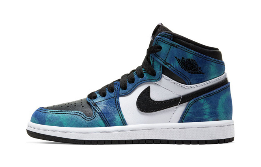 Фото № 1 с приближением к товару «‎Air Jordan 1 Retro High OG PS 'Tie-Dye'»