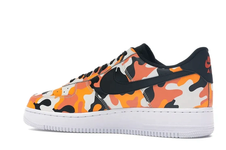 Фото № 4 с приближением к товару «‎Nike Air Force 1 Low Camo Orange»