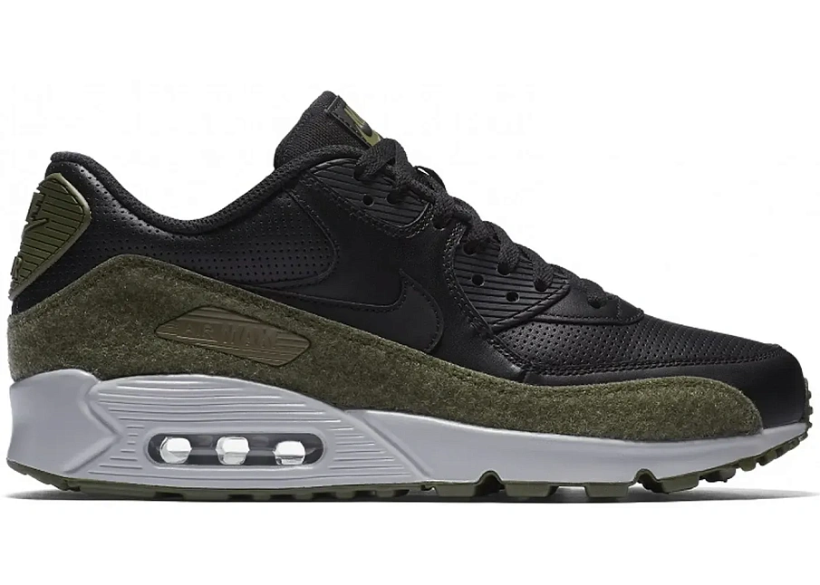 Фото № 1 с приближением к товару «‎Nike Air Max 90 HAL Black Olive»