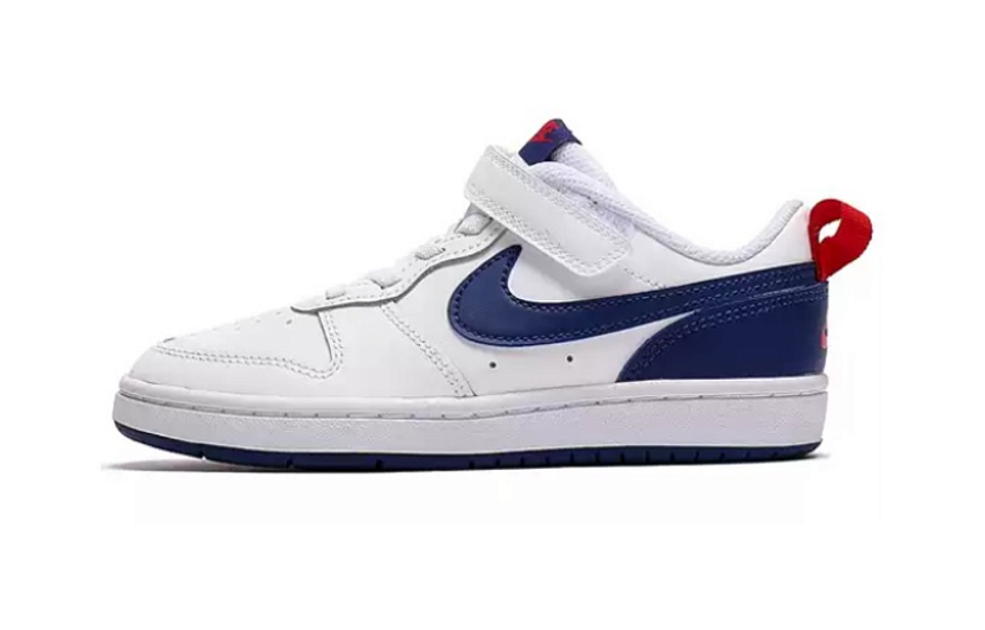 Фото № 1 с приближением к товару «‎Nike Court Borough Low 2 Bp Skate Shoes White Deep Royal»