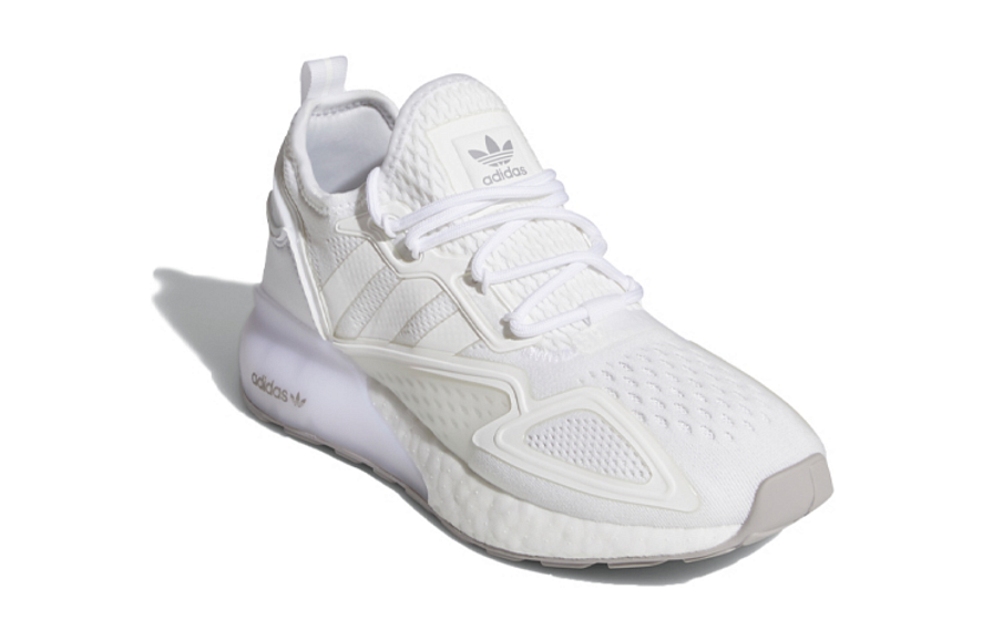 Фото № 3 с приближением к товару «‎adidas ZX 2K Boost J 'Cloud White'»