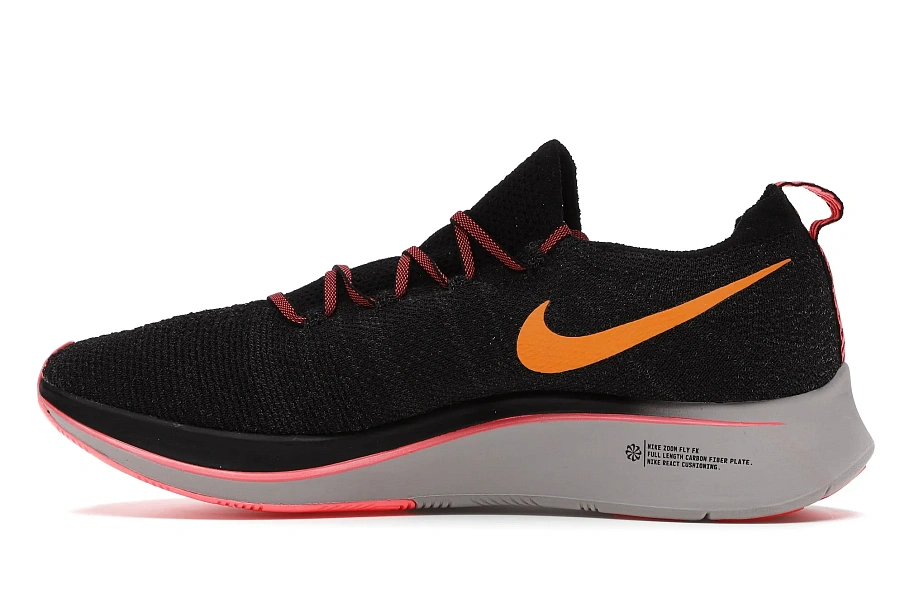 Фото № 6 с приближением к товару «‎Nike Zoom Fly Flyknit Black Flash Crimson»