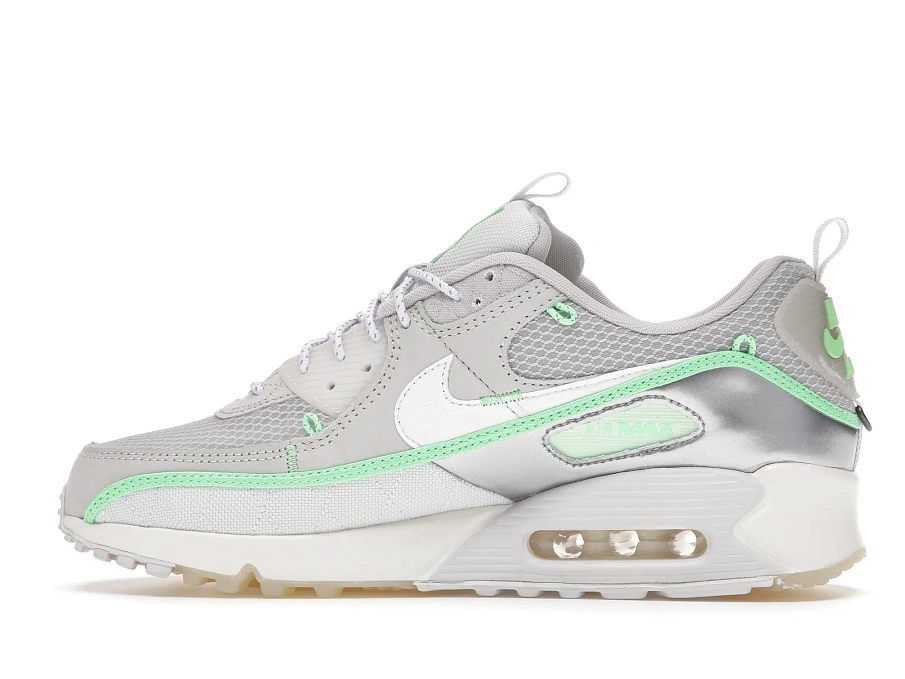 Фото № 5 с приближением к товару «‎Nike Air Max 90 Sail Neon Green»