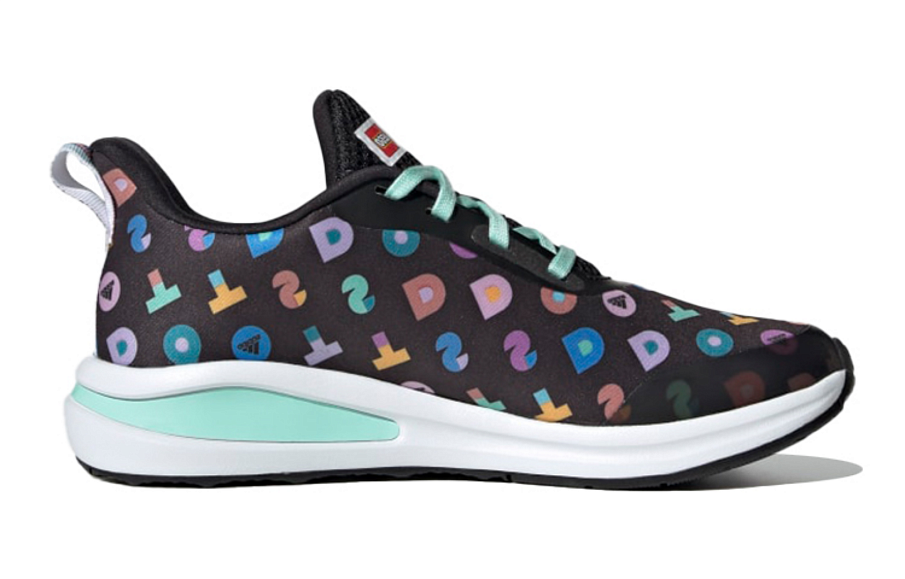 Фото № 2 с приближением к товару «‎Lego x adidas Fortarun "Dots" J Shoes Black»