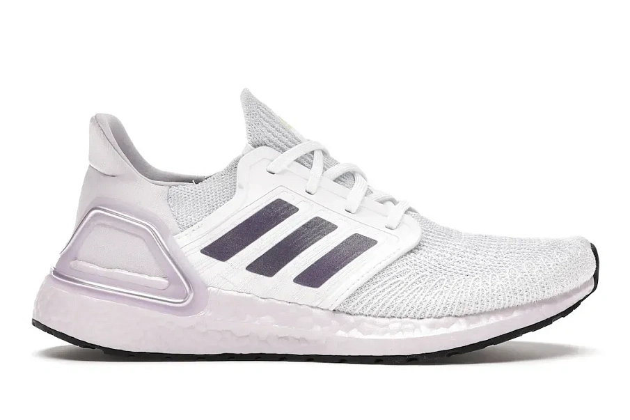Фото № 1 с приближением к товару «‎adidas Ultra Boost 20 White Tech Purple »