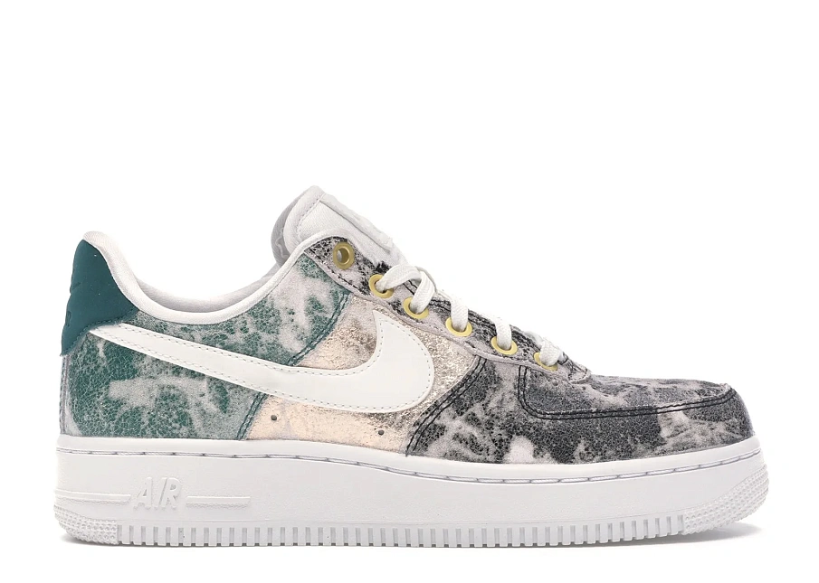 Фото № 1 с приближением к товару «‎Nike Air Force 1 Low Metallic Leather »