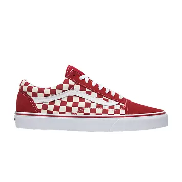 Vans Old Skool Red Checkerboard - 1