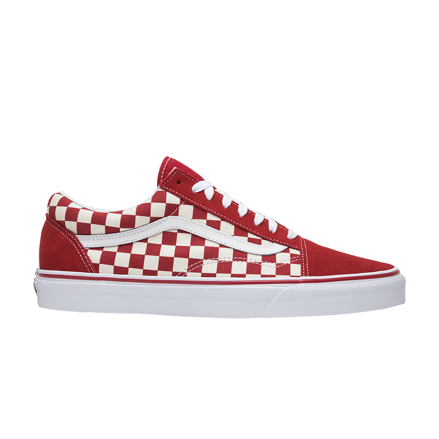 Фото № 1 с приближением к товару «‎Vans Old Skool Red Checkerboard»