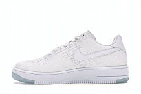 Фото № 3 с приближением к товару «‎Nike Af1 Ultra Flyknit Low White/White-Ice»