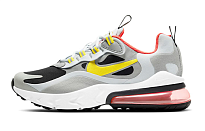 Фото № 1 с приближением к товару «‎Nike Air Max 270 React (GS) BlackGreyYellow»