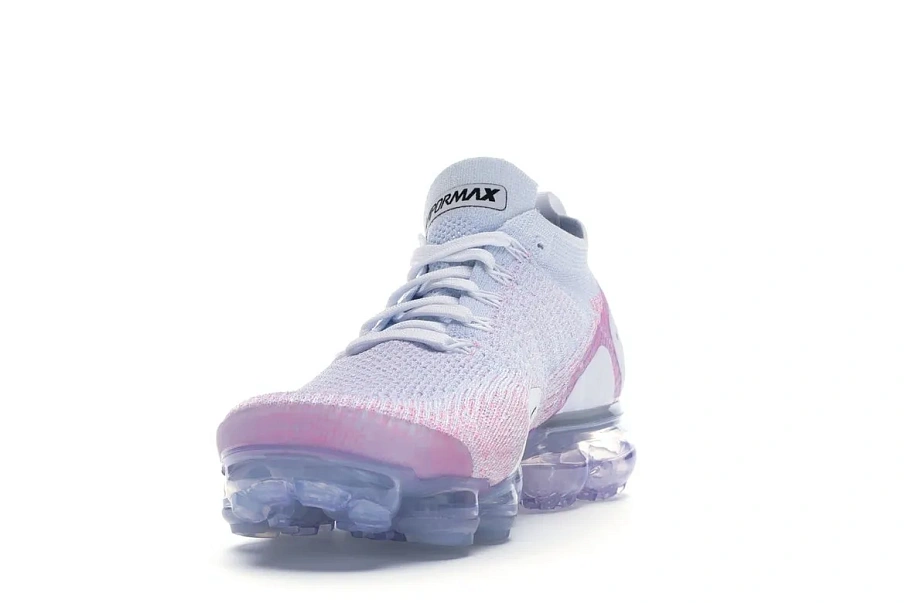 Фото № 2 с приближением к товару «‎Nike Air VaporMax 2 White Hydrogen Blue»
