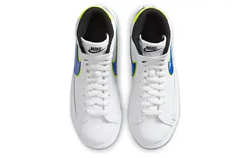 Nike Blazer Mid (GS) WhiteBlue - 7