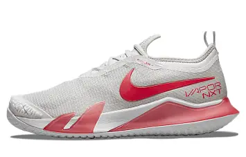 Nike Wmns Court React Vapor NXT Tennis Shoes WhiteRed - 1