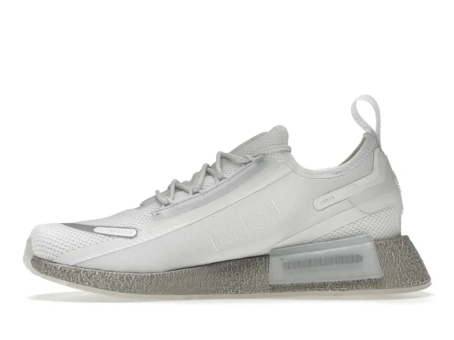 Фото № 3 с приближением к товару «‎adidas NMD R1 Spectoo White Silver Metallic»