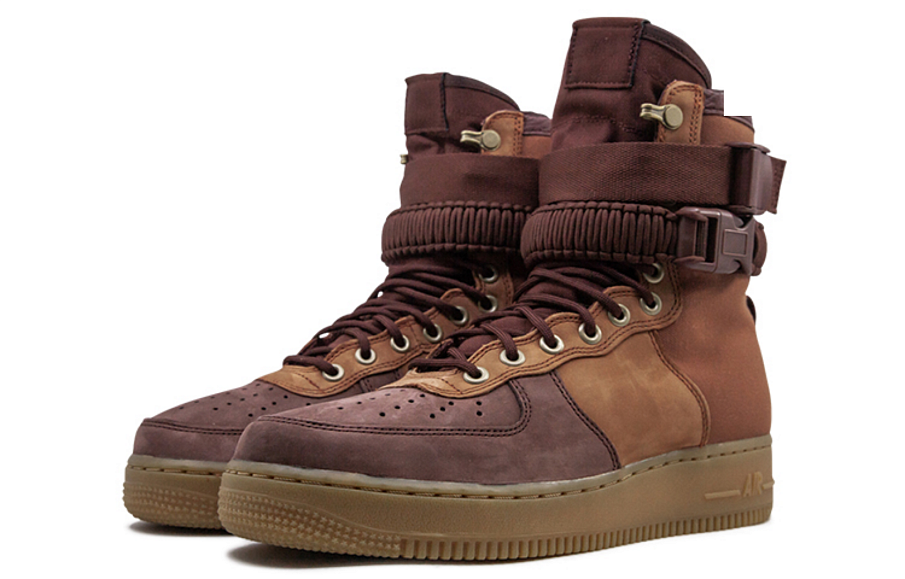 Фото № 3 с приближением к товару «‎Nike SF Air Force 1 Premium 'Dark Russet'»