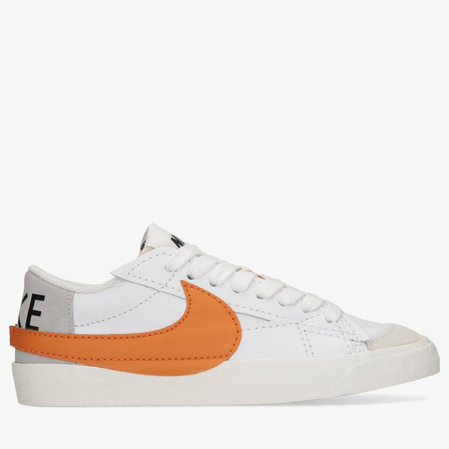Фото № 1 с приближением к товару «‎Nike Blazer Low Jumbo Skate shoes WhiteOrange»