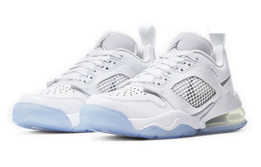 Фото № 3 с приближением к товару «‎Nike Air Jordan Mars 270 Low (Gs) WhiteMetallic Silver»
