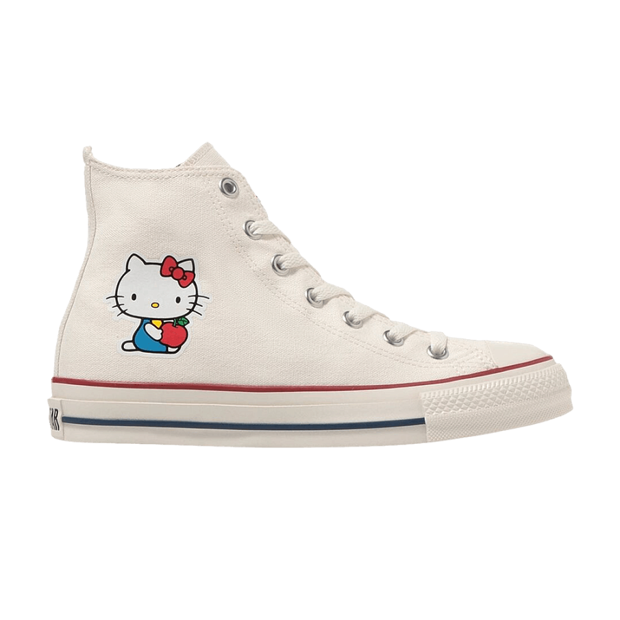 Фото № 1 с приближением к товару «‎Hello Kitty x Converse Chuck Taylor All Star High Apple»