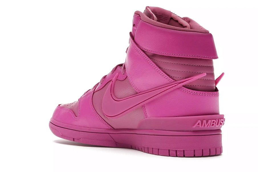 Фото № 4 с приближением к товару «‎Nike Dunk High Ambush Active Fuchsia»
