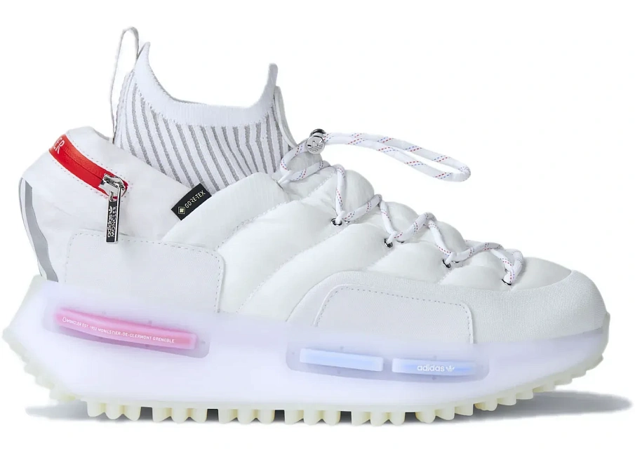 Фото № 1 с приближением к товару «‎adidas NMD Runner Moncler Core White»