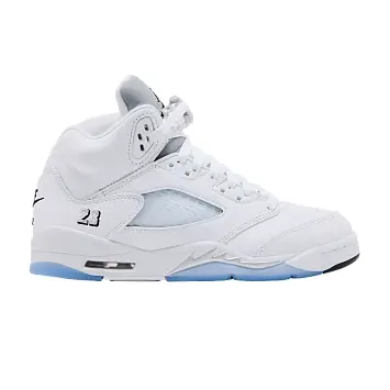 Air Jordan 5 GS White Metallic - 1
