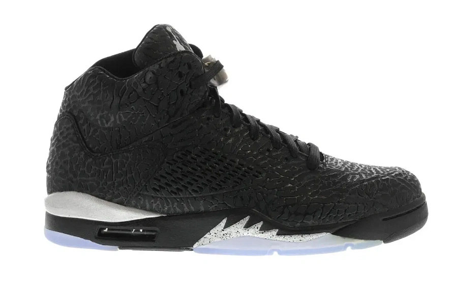 Фото № 1 с приближением к товару «‎Jordan 5 Retro 3Lab5 Black Silver»