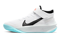 Фото № 1 с приближением к товару «‎Nike Team Hustle D 10 Flyease (Gs) Basketball Shoes WhiteBlue»