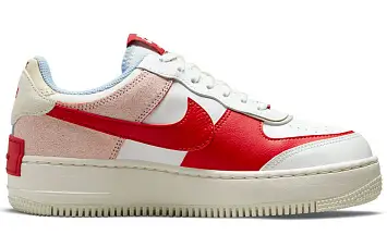Nike Air Force 1 Low Shadow Skate shoes whiteredblue - 3