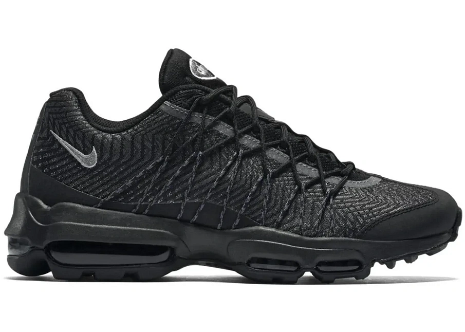Фото № 1 с приближением к товару «‎Nike Air Max 95 Jacquard Black Silver»
