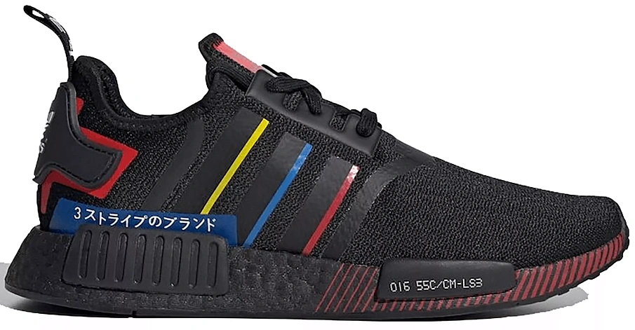 Фото № 1 с приближением к товару «‎adidas NMD R1 Olympics Black (2020)»