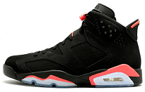 Фото № 1 с приближением к товару «‎Jordan 6 Retro Infrared Black 2014 (GS)»