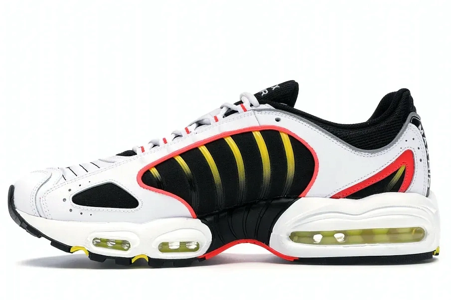 Фото № 3 с приближением к товару «‎Nike Air Max Tailwind 4 White Black Crimson Yellow»