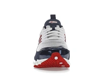 Фото № 2 с приближением к товару «‎adidas Microbounce T1 White Scarlet Navy»