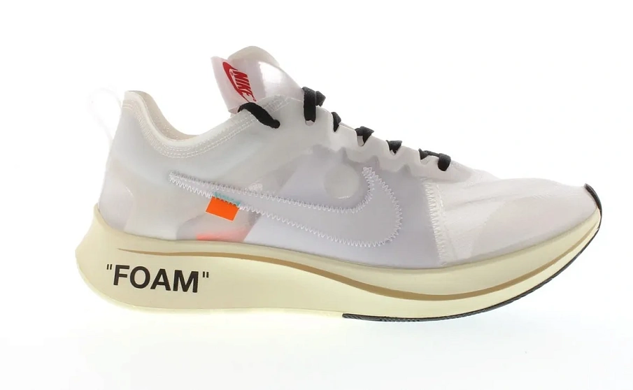 Фото № 1 с приближением к товару «‎Nike Zoom Fly Off-White»