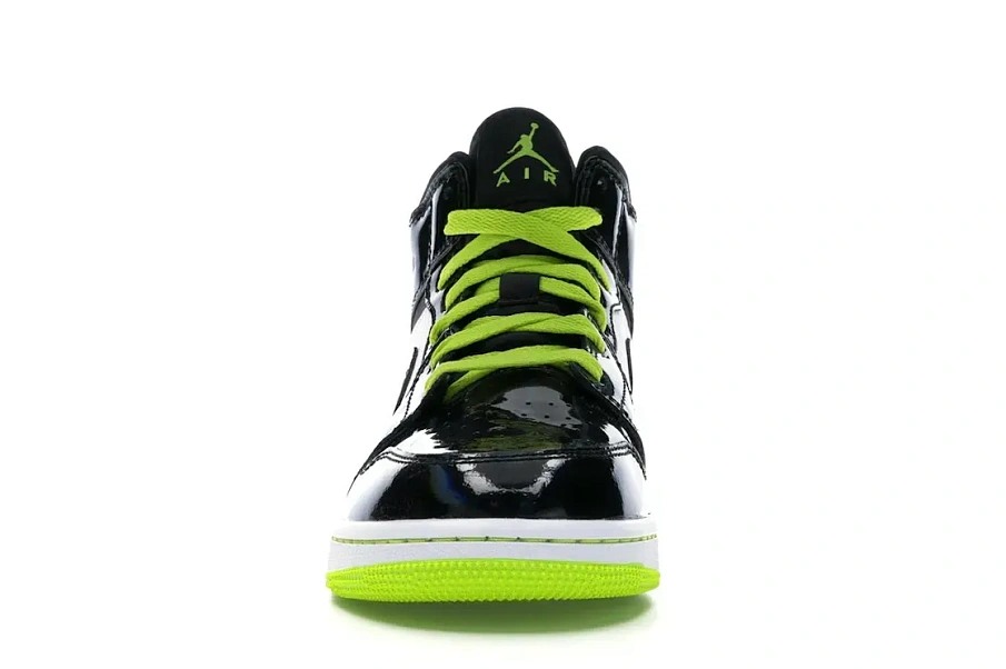 Фото № 2 с приближением к товару «‎Jordan 1 Mid Black Cyber Mystic Green »
