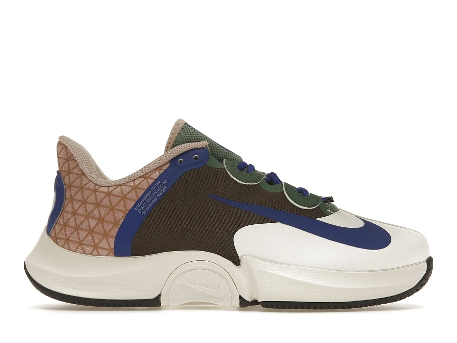 Фото № 1 с приближением к товару «‎Nike Court Air Zoom GP Turbo Naomi Osaka White Ironstone »