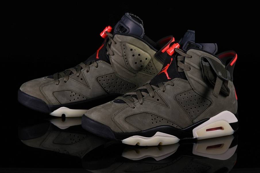 Фото № 3 с приближением к товару «‎Nike Air Jordan 6 Retro SP Travis Scott »