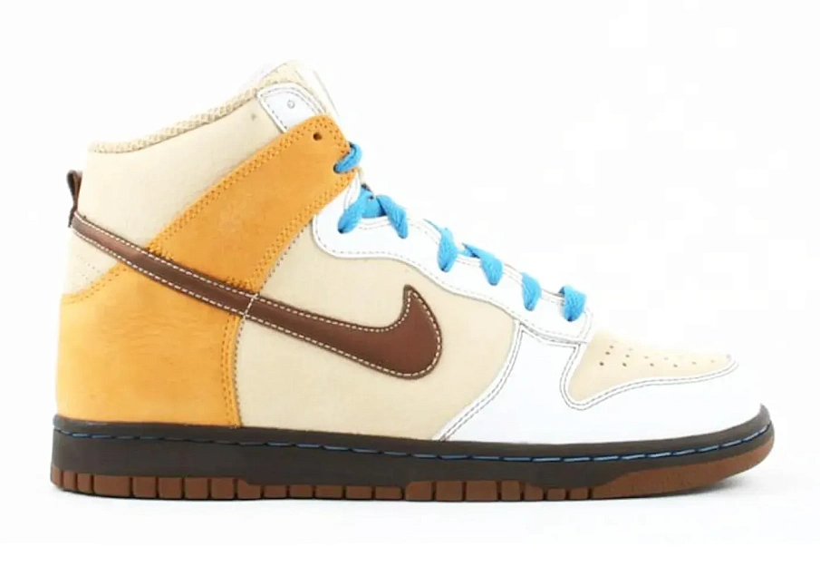 Фото № 1 с приближением к товару «‎Nike Dunk High Premium Vegas Gold Bison»