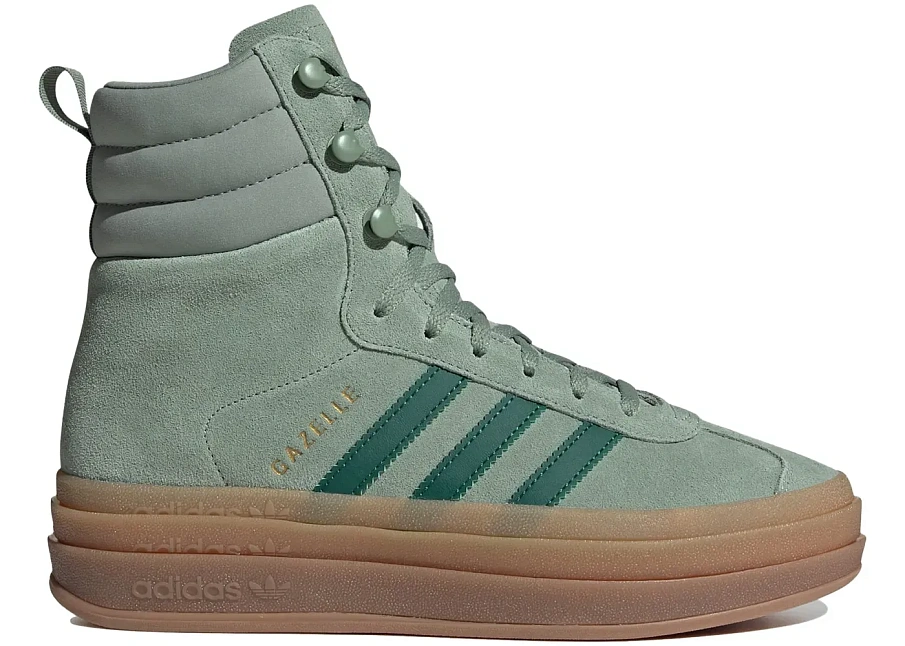 Фото № 1 с приближением к товару «‎adidas Gazelle High Silver Green »