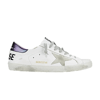 Фото № 1 с приближением к товару «‎Golden Goose Superstar White Iridescent»