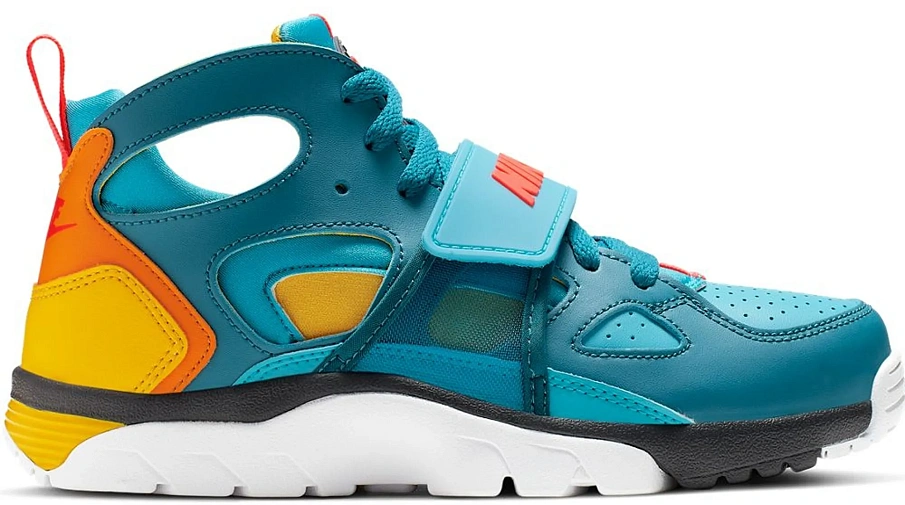 Фото № 1 с приближением к товару «‎Nike Air Trainer Huarache Green Abyss Blue Lagoon »