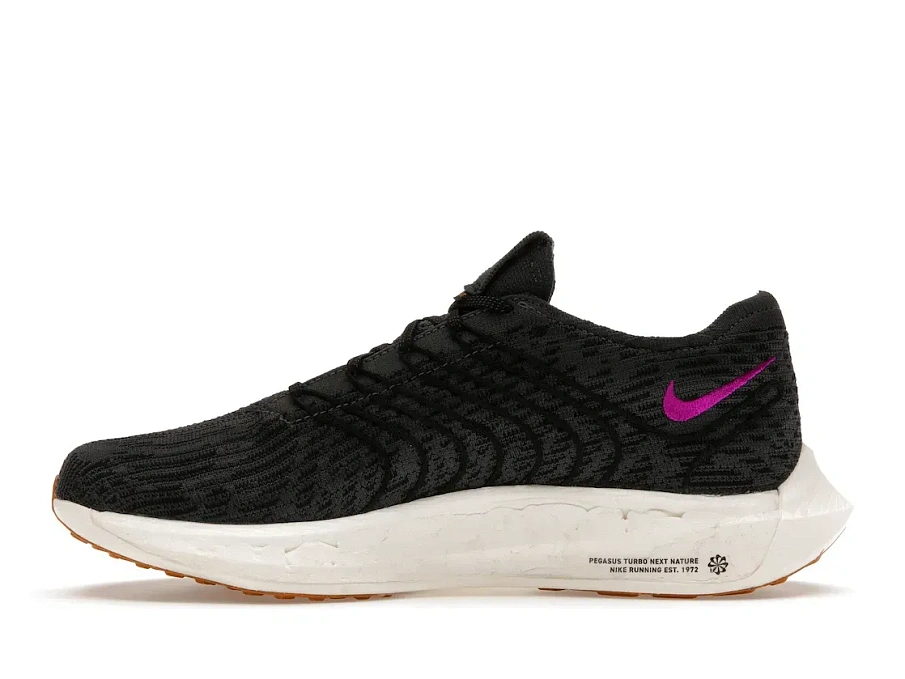 Фото № 3 с приближением к товару «‎Nike Pegasus Turbo Next Nature Black Vivid Purple»
