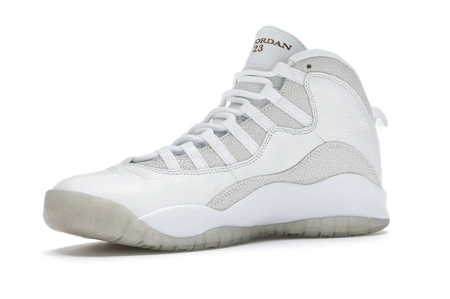 Фото № 4 с приближением к товару «‎Jordan 10 Retro Drake OVO White»
