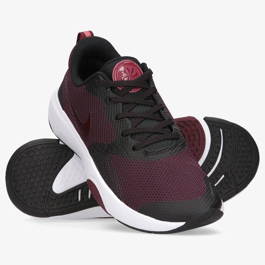 Фото № 4 с приближением к товару «‎Nike Wmns City Rep TR Low-Top Sneakers BlackPurple»